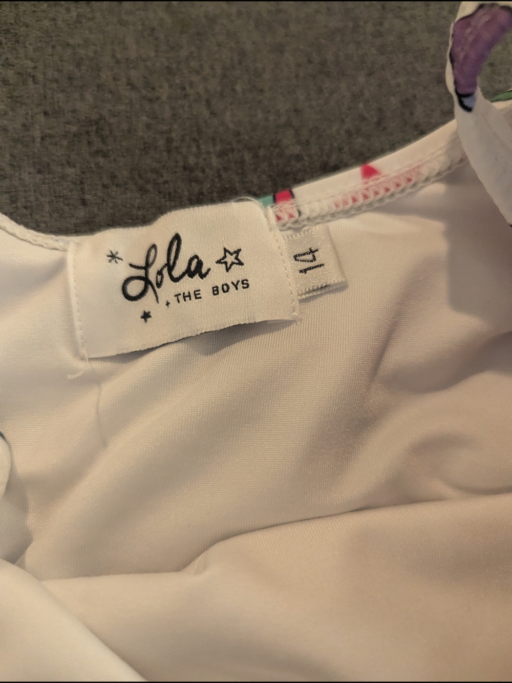 Lola + The Boys Summertime Fun Kids One-Piece Swimsuit - Picture 3 of 3